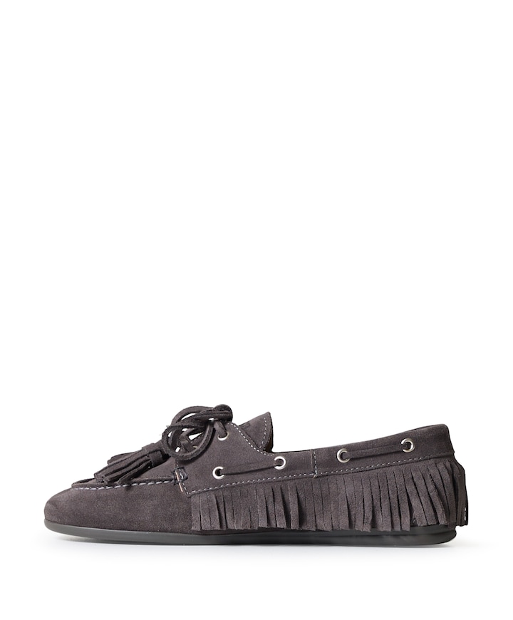 Native dames mocassins grijs