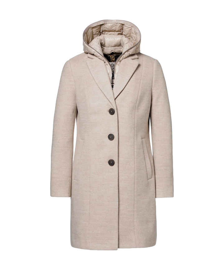 Dames jas beige