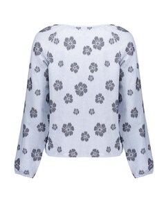 Dames blouse blauw