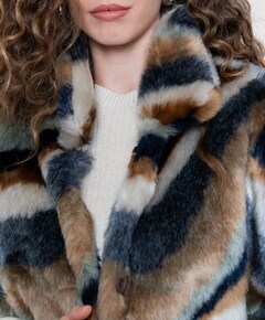 Dames gilet beige