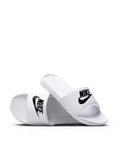 Nike Victori One Men's Slides badslipper wit