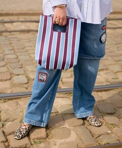 Dames tas blauw