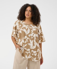 Dames blouse beige