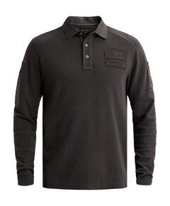 Heren polo grijs