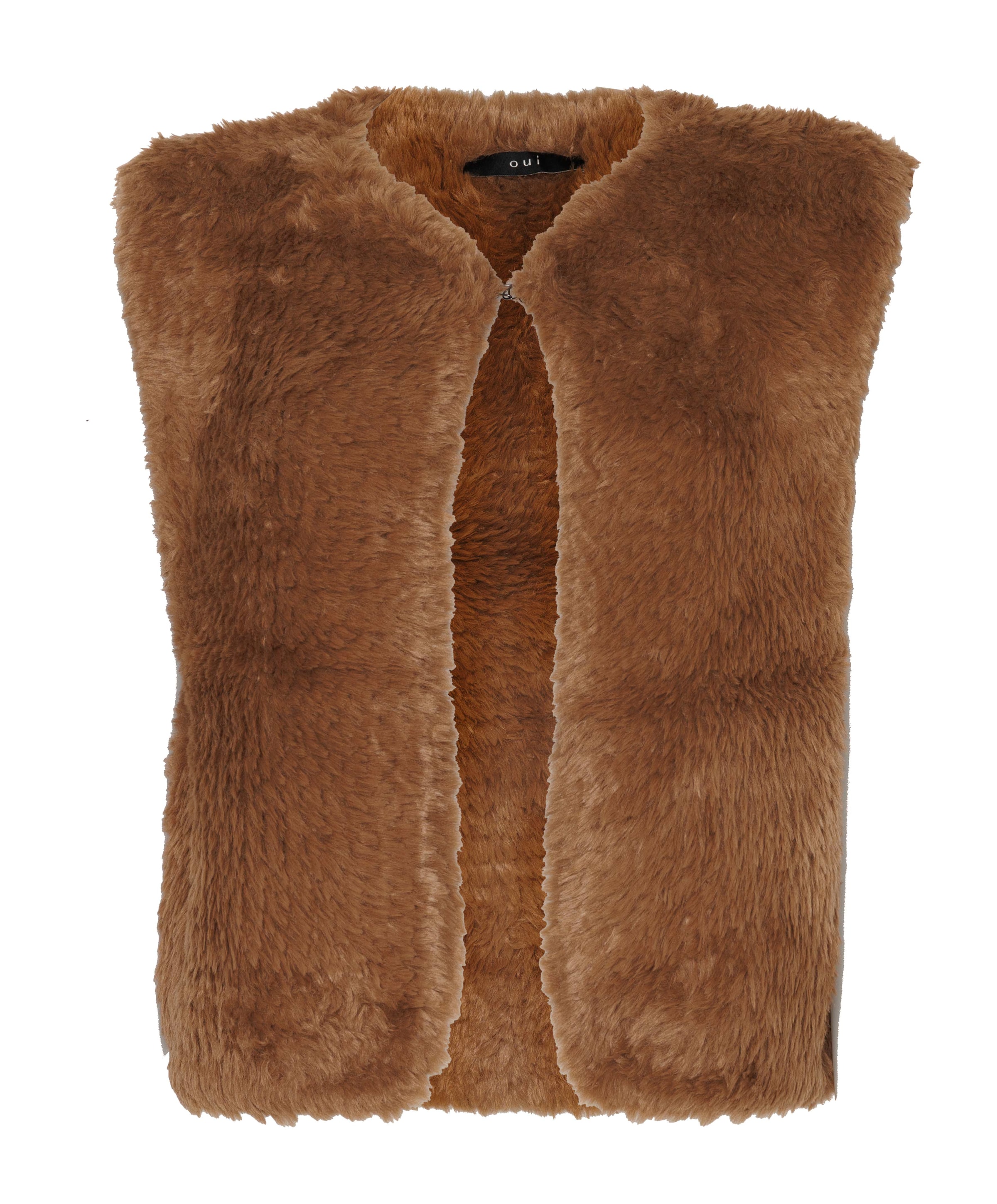 Dames gilet bruin