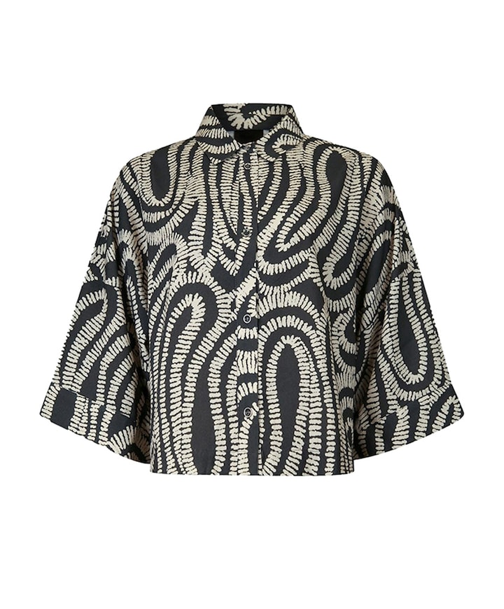 Dames blouse zwart