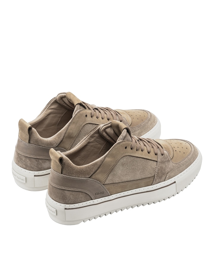 CREON MIX heren sneakers beige