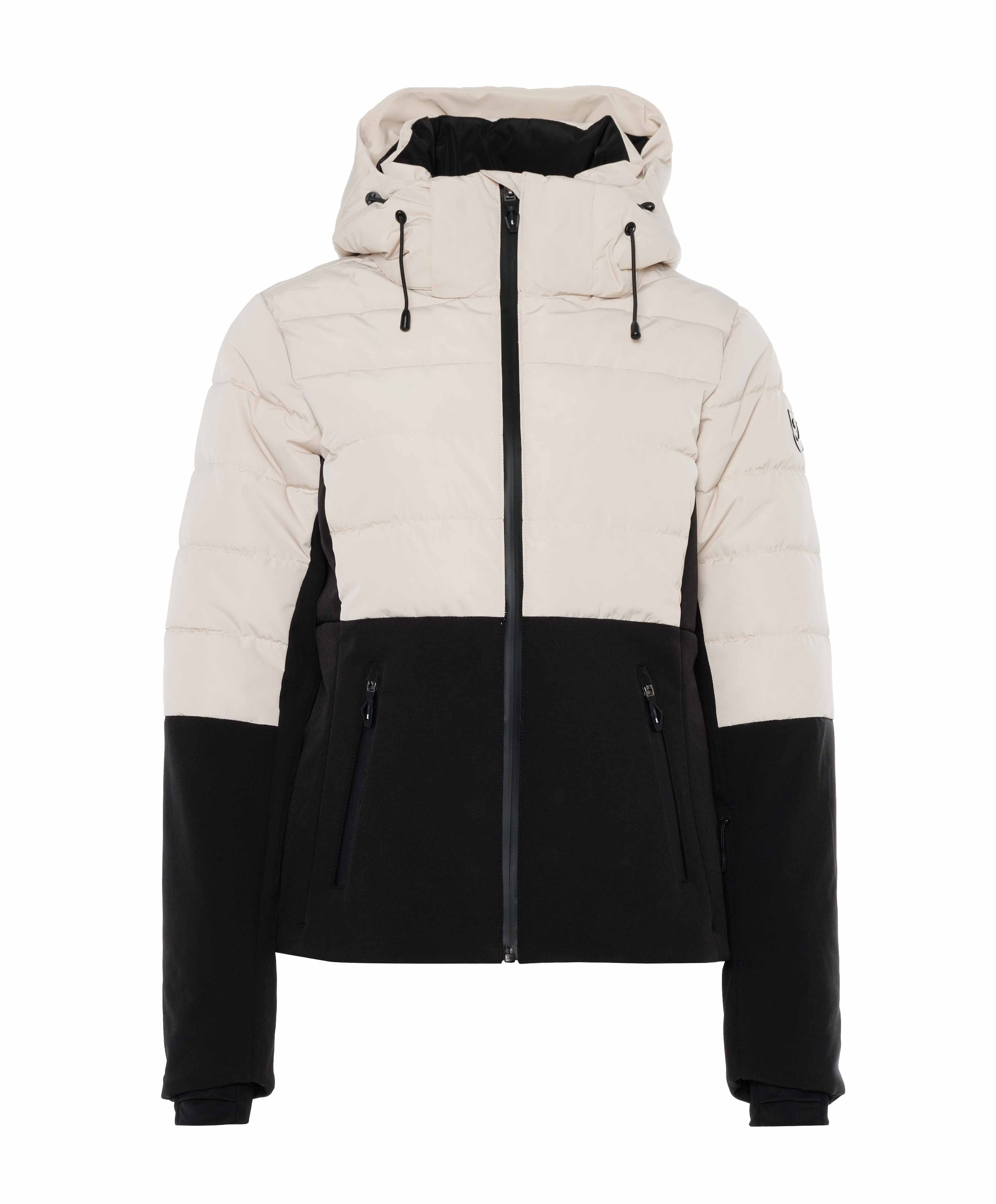 Dames ski-jas beige