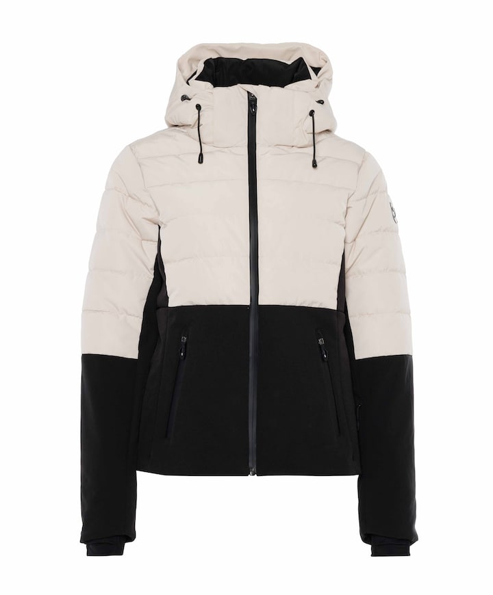Dames ski-jas beige