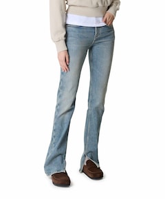 Page Rafter + Destroy dames jeans blauw