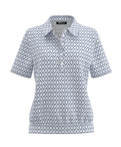 Dames polo blauw