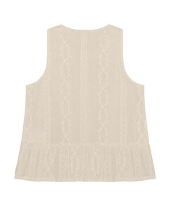 Meisjes top beige