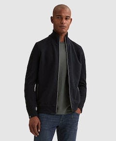 Heren vest blauw