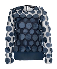 Blouse blauw