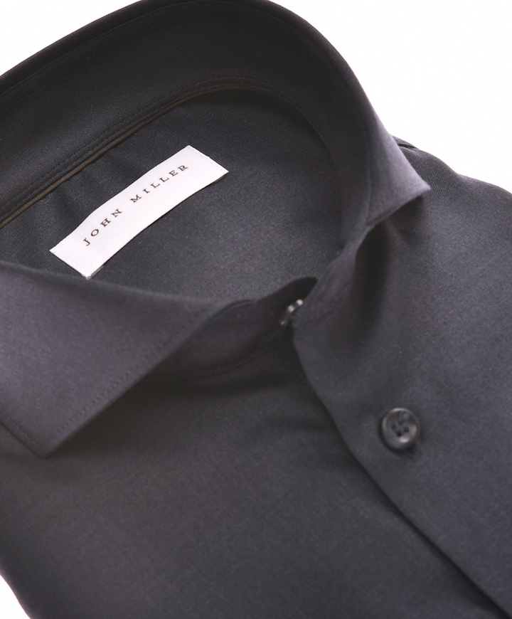 Overhemd lange mouw blauw