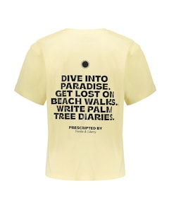 Meisjes T-shirt geel