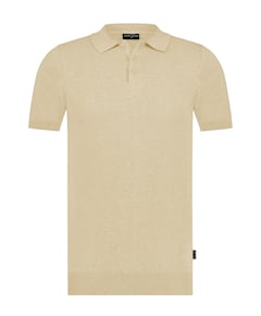 Heren polo oranje