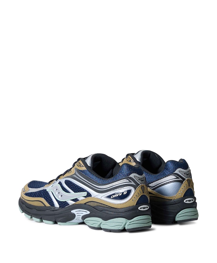 Saucony Progrid OMNI 9 heren sneakers bruin