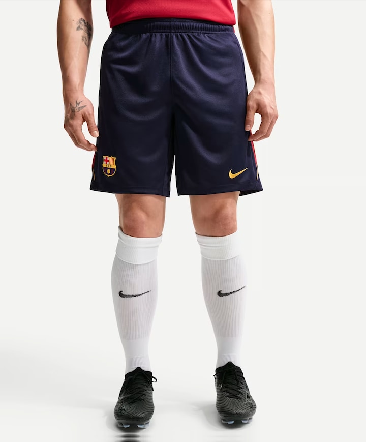 Fcb M Nk Df Strk Shorts Kz heren shorts blauw