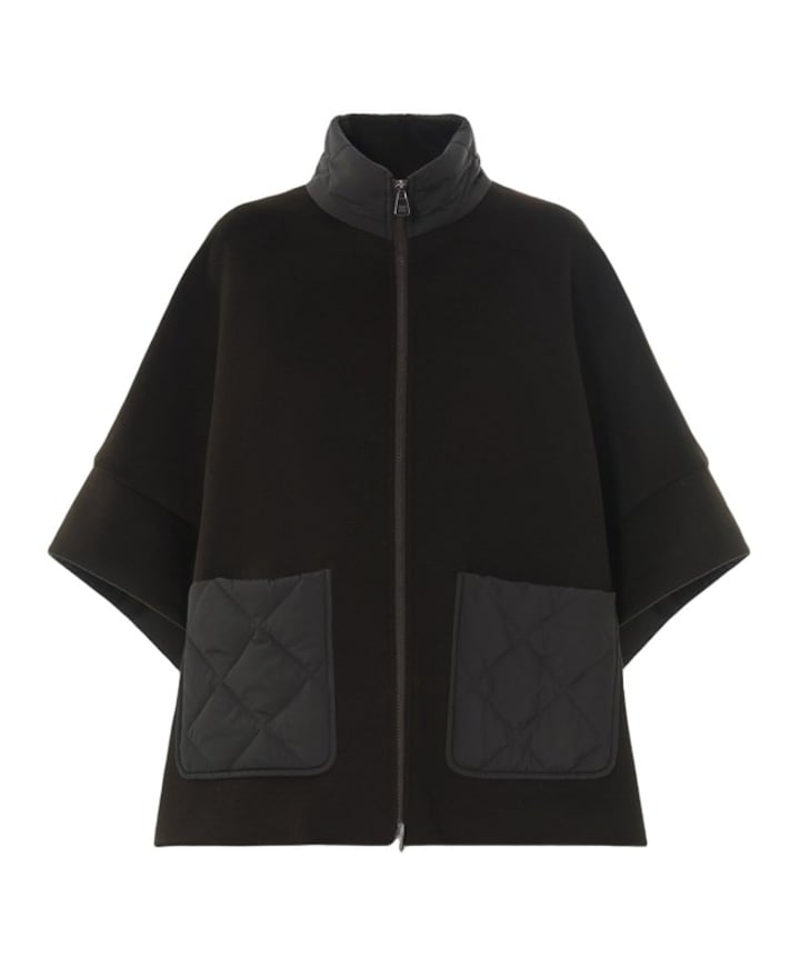 Dames cape bruin