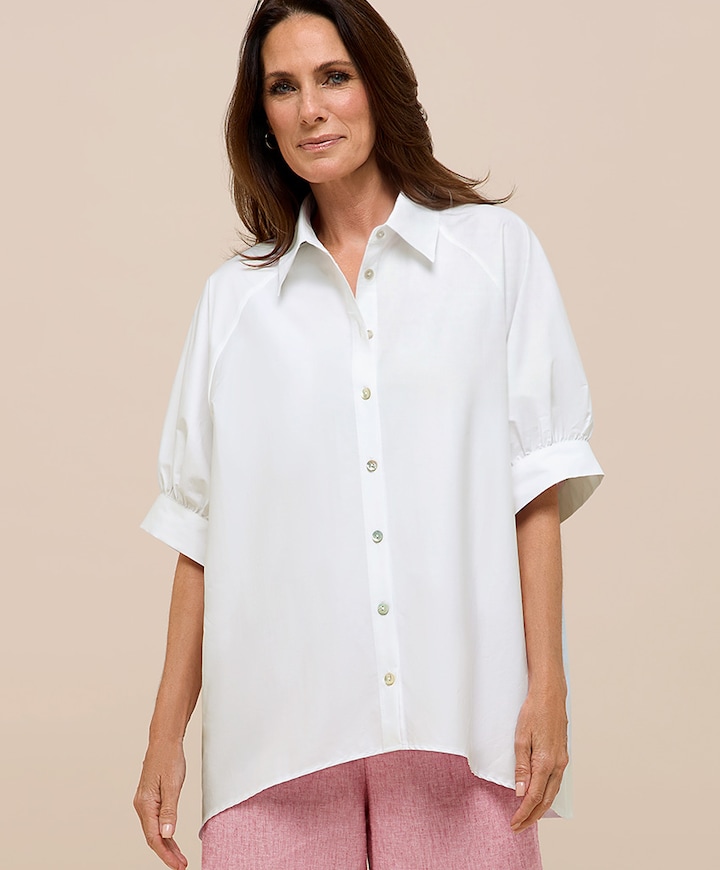 Dames blouse wit