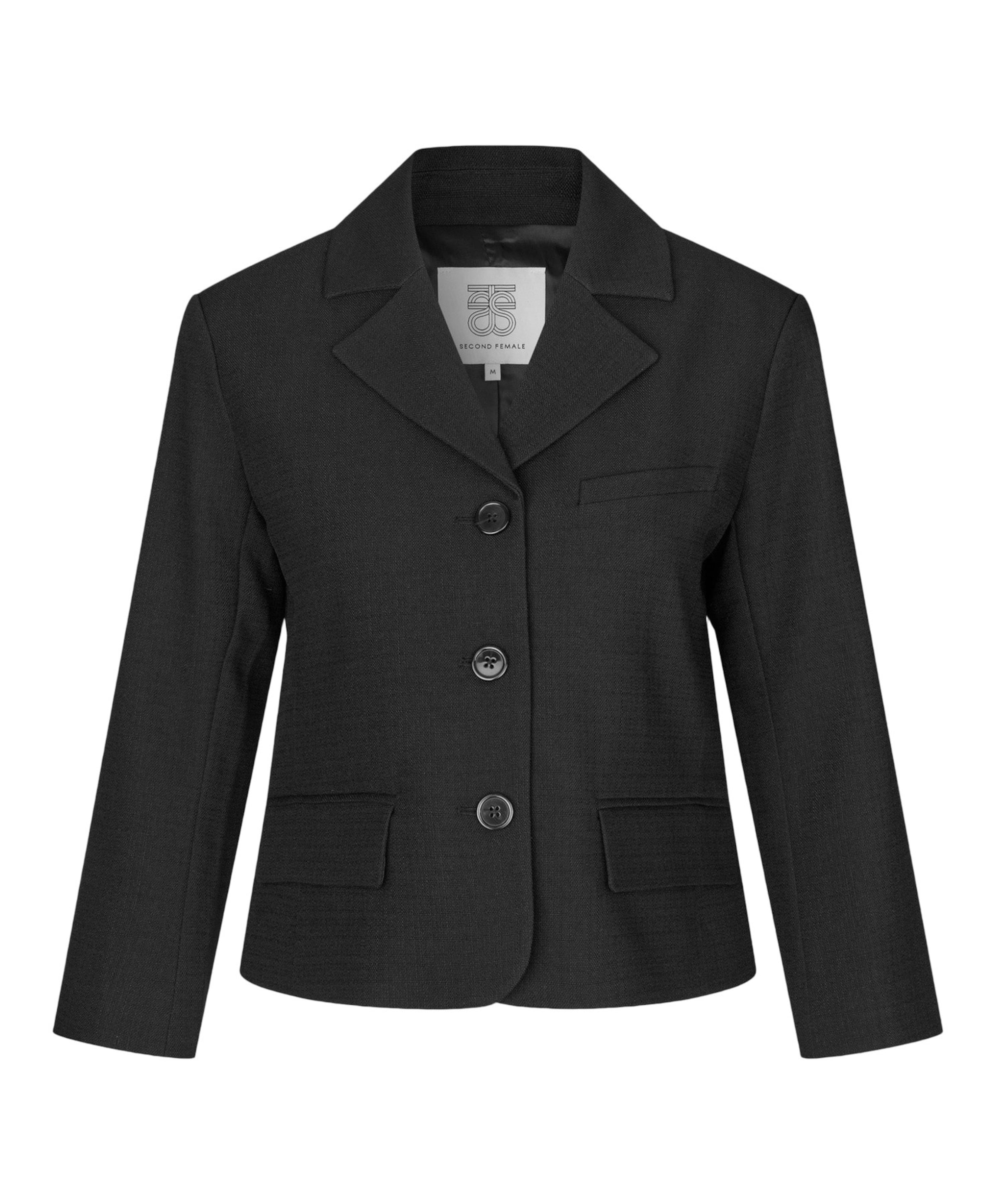 Dames blazer zwart