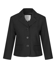 Dames blazer zwart