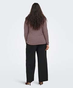 Dames longsleeve bruin