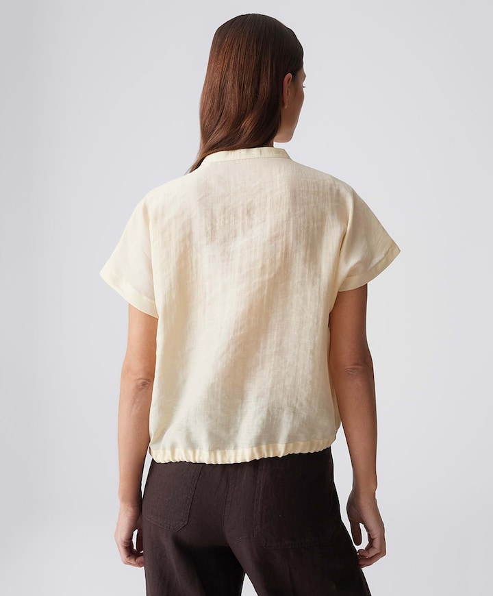 Dames blouse geel