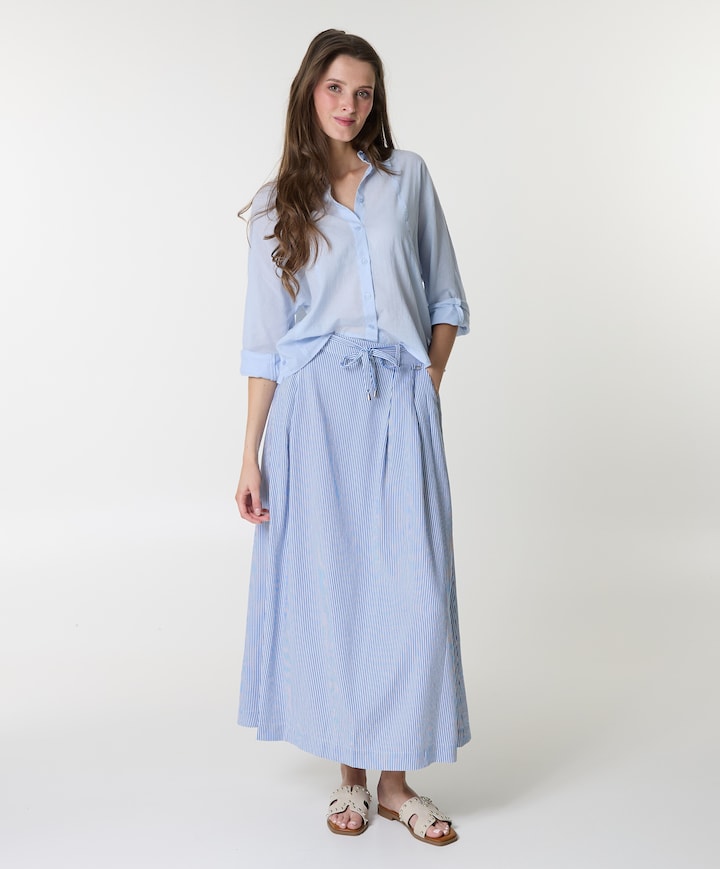 Dames rok blauw