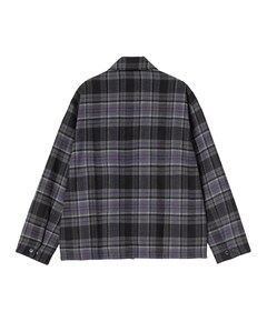 Heren overshirt paars
