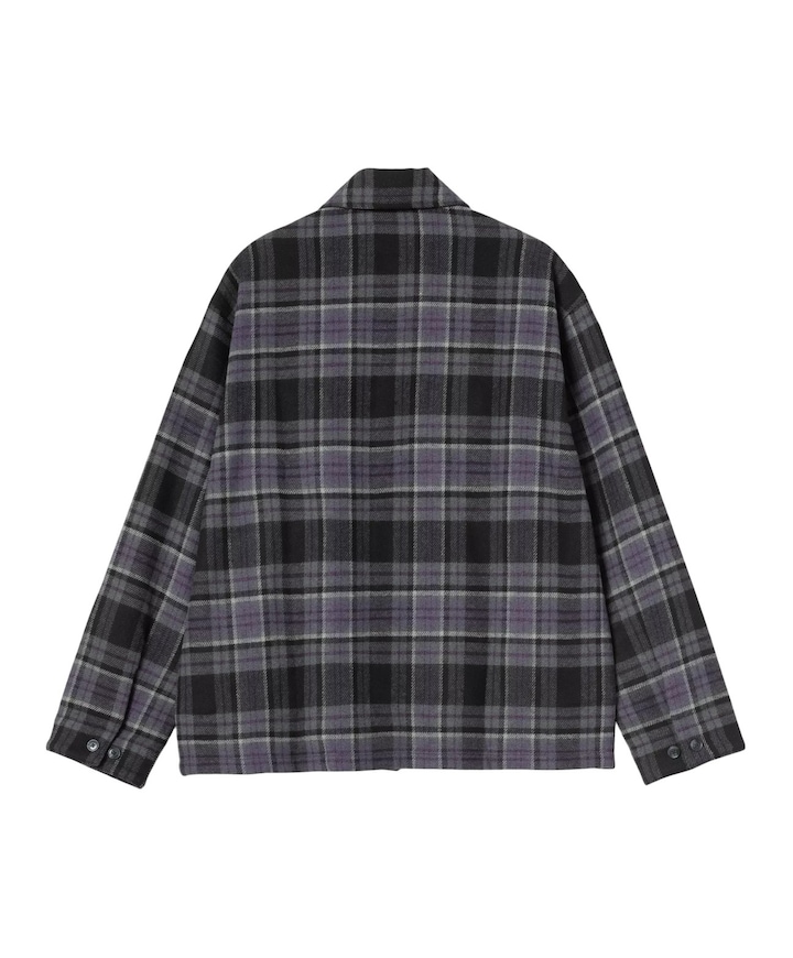 Heren overshirt paars