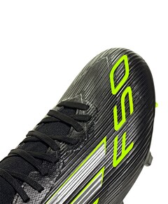 F50 League Mid Fg/mg heren voetbalschoenen zwart