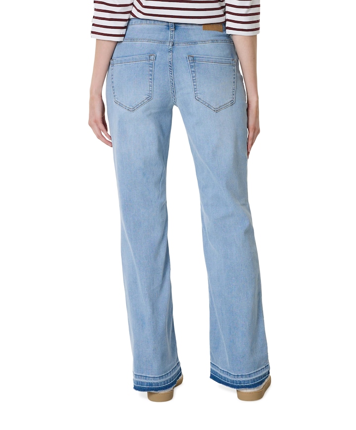 Bibette Released Hem dames jeans blauw