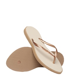 HAV. SLIM POINT dames slippers goud