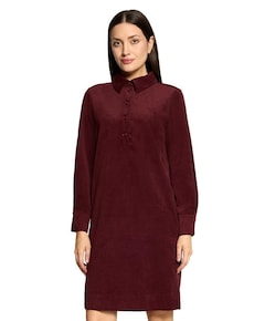 Dames jurk bordeaux