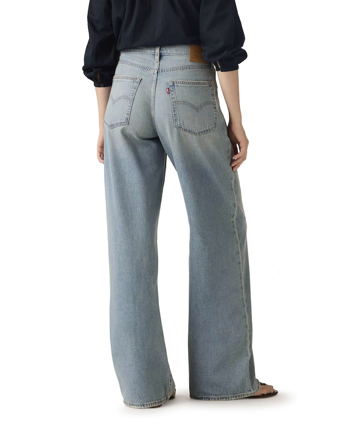 XL Straight dames jeans blauw