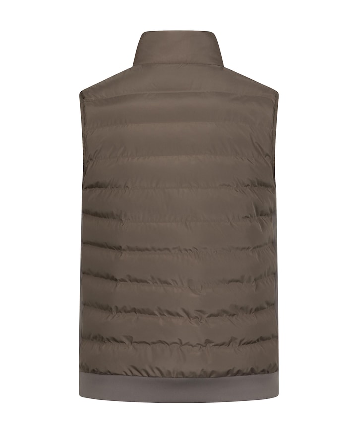 Heren bodywarmer bruin