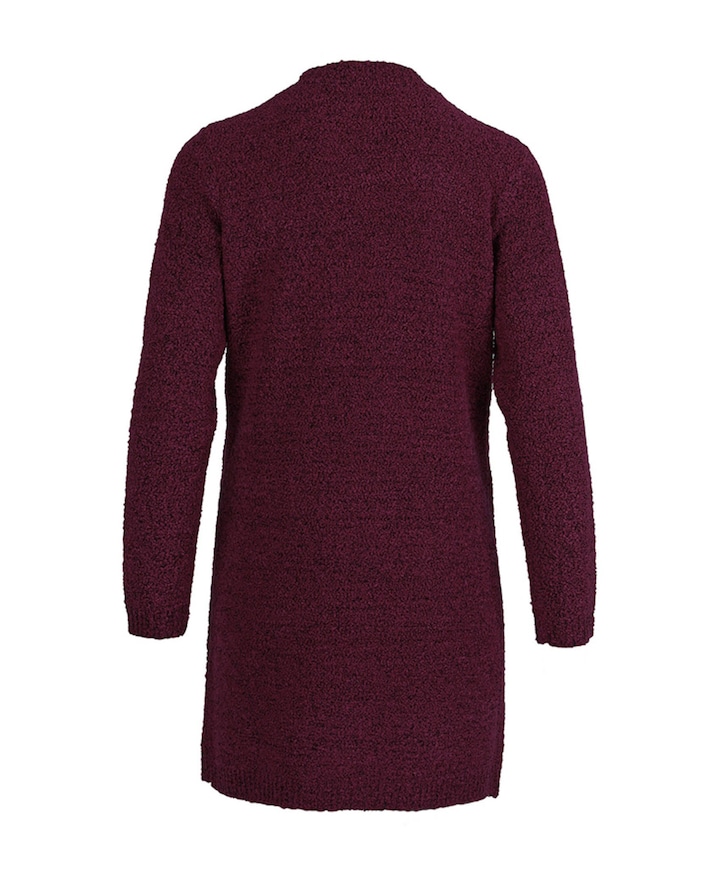 Dames vest bordeaux