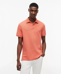 Heren polo oranje