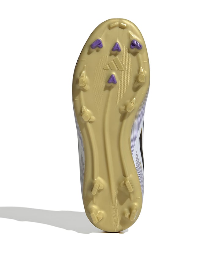 F50 League Fg/mg Mid J voetbalschoenen wit