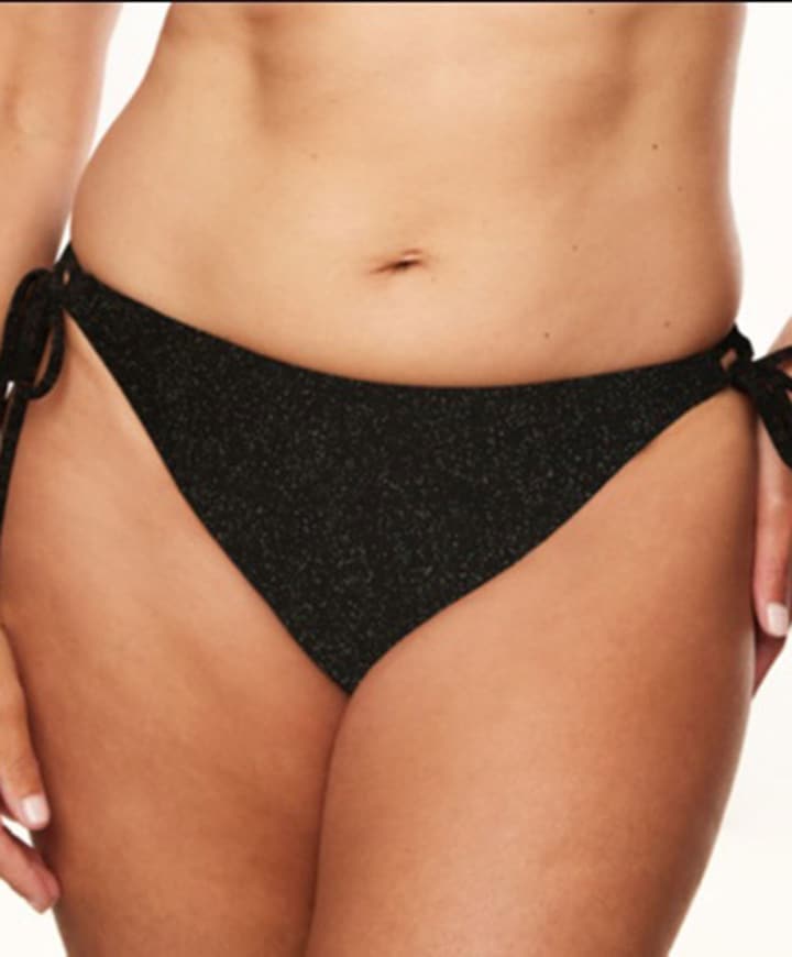 Dames bikinibroekje zwart