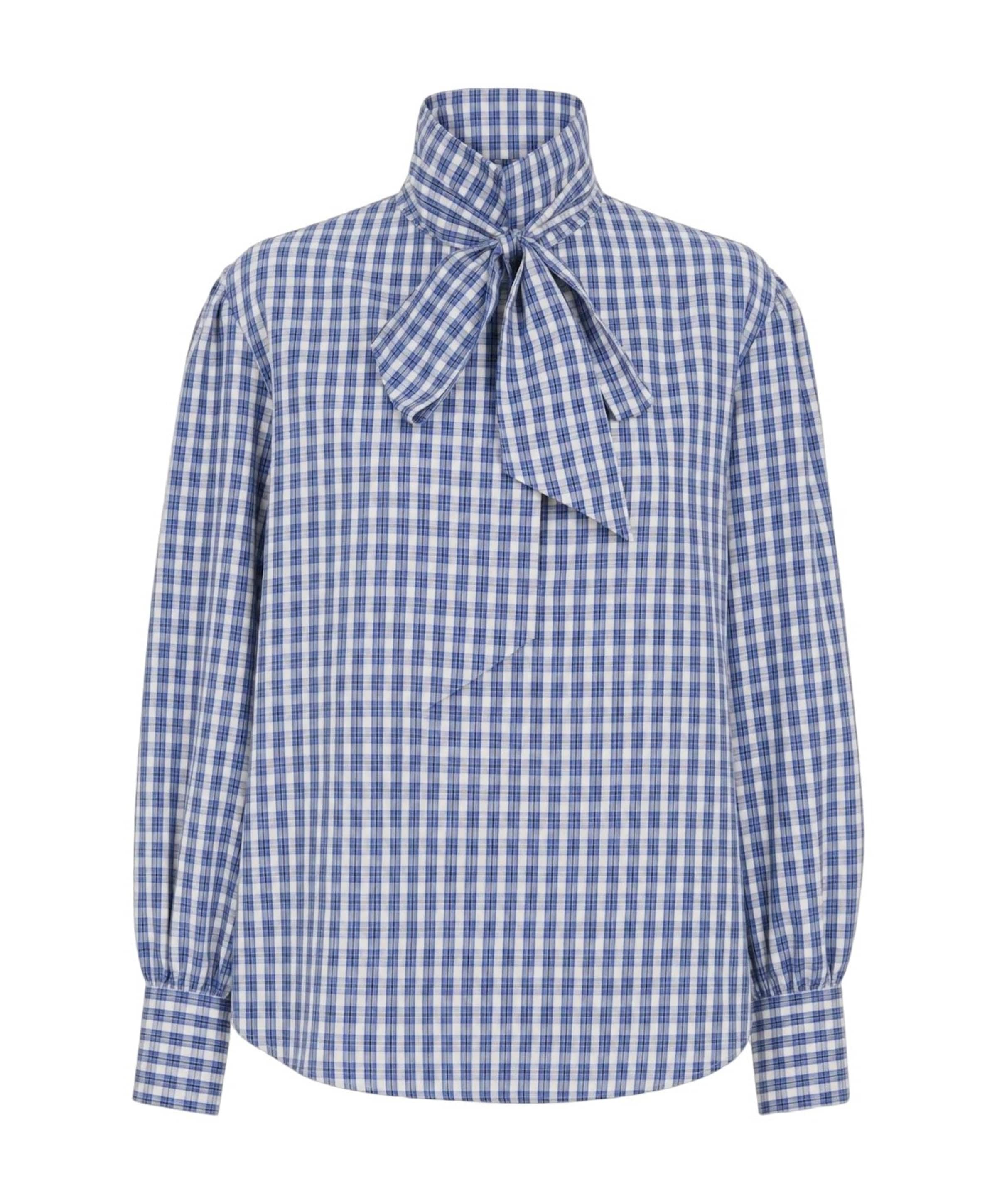 Dames blouse blauw