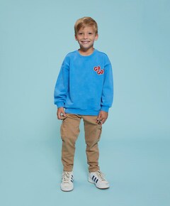 Jongens sweater blauw