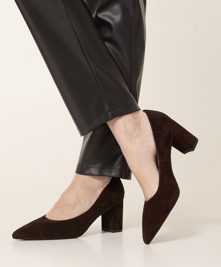 Wilma dames pumps bruin