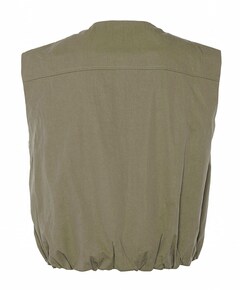 Dames gilet beige