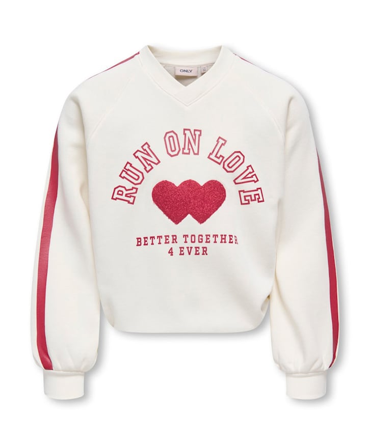 Meisjes sweater beige