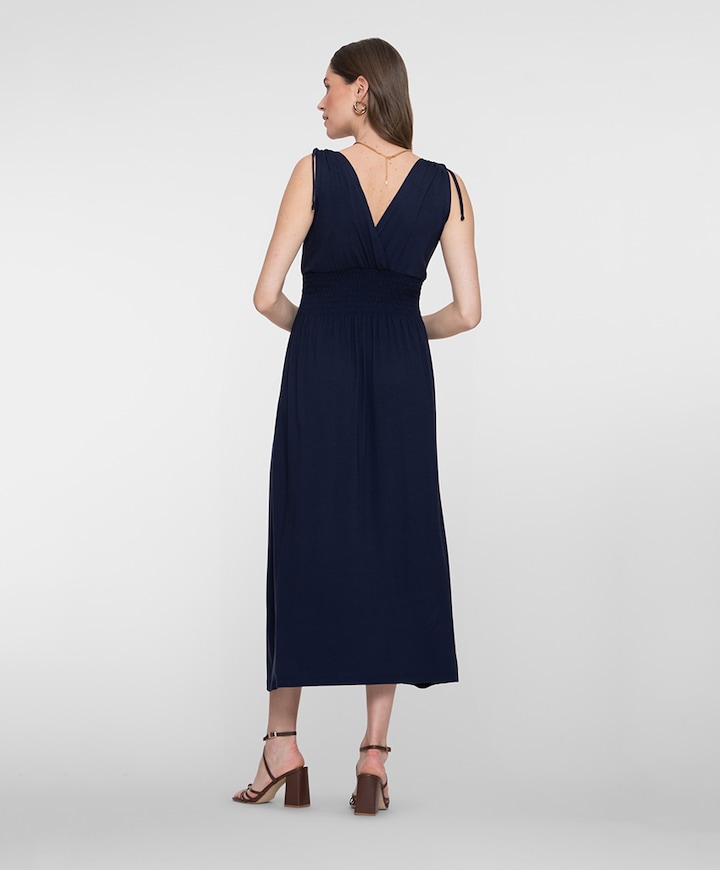 Dames jurk blauw