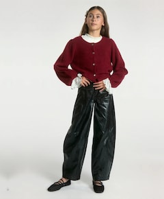 QUINN PU PU 621 G meisjes broek zwart