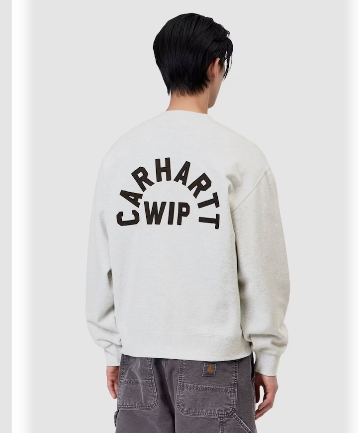 Heren sweater grijs
